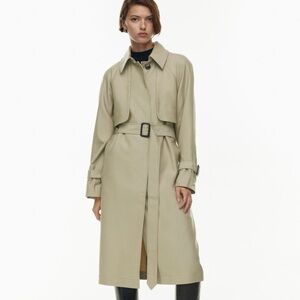 Wilfred Eleventh Trench Coat in Smoky Ash
